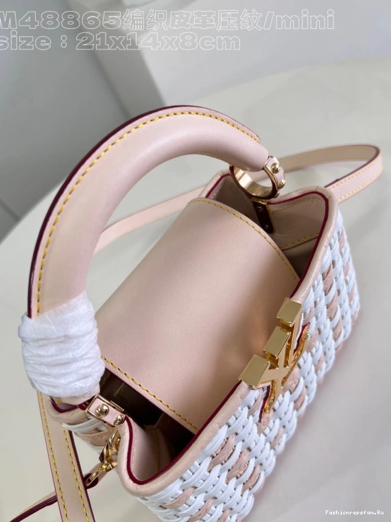 FS CHEAP MINI-21*14*8CM LOUIS VUITTON CAPUCINES 0719